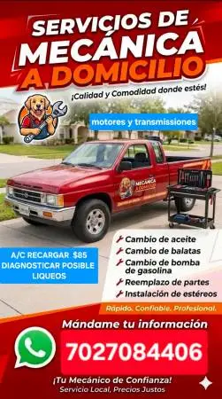 MECANICOS AL 100% 7 DIAS DE LA SEMANANA 24 HRS LLANTAS NUEVAS USADAS