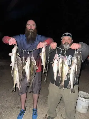 Walleye and crappie fishing with a professional fishing guide