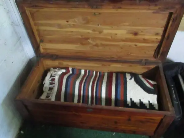 Beautiful solid cedar chest