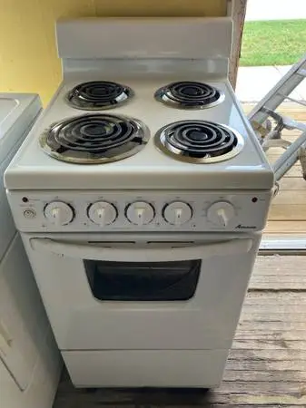 20” electric range guaranteed delivery is available