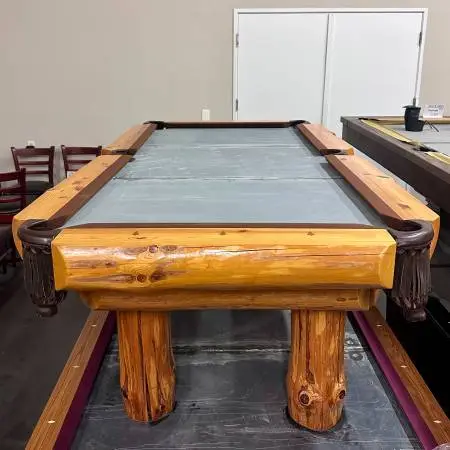 Northwoods 7 Foot Ponderosa Pine Pool Table Set
