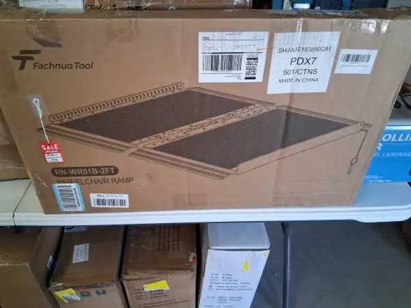 Wheelchair Ramp NEW IN BOX! By Fachnuo Tool