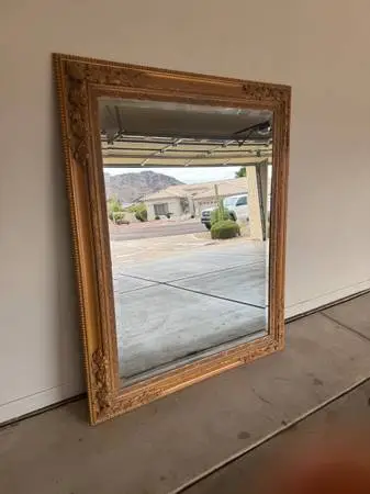 Beautiful mirror 48x36 beveled mirror wall home decor