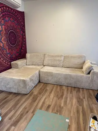 Light Beige Large Couch