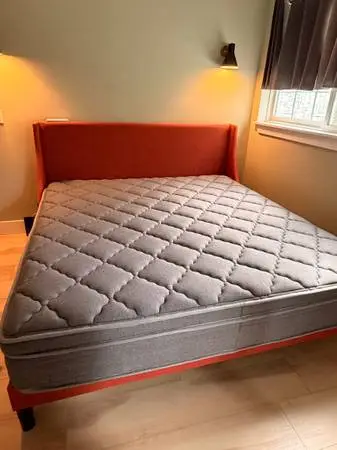 Like new king size bed frame