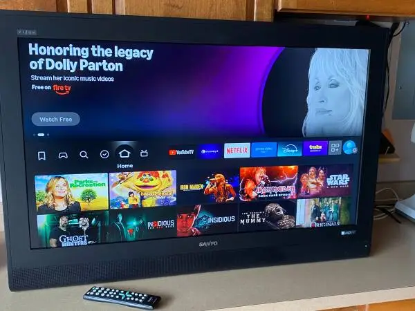 42 in Sanyo TV with Fire Stick