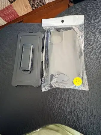 2 iphone 16 otter box with belt clips.