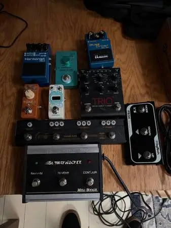Various Guitar Pedals