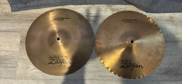 Zildjian 13” Mastersound Hi Hat Cymbals