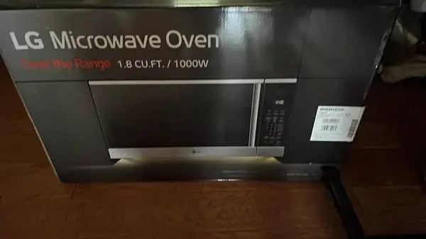 BRAND NEW IN BOX, LG Above the Oven MICROWAVE