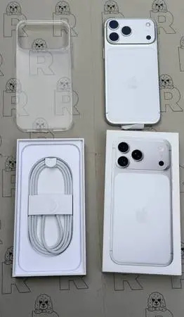 IPhone 17 Pro Max 256g T Mobile and Metro Silver Flawless