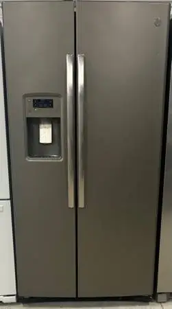 GE Black Stainless Side by Side Refrigerator