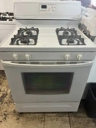 Whirlpool White 30” GAS Dryer