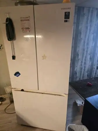 Samsung side by side with bottom freezer