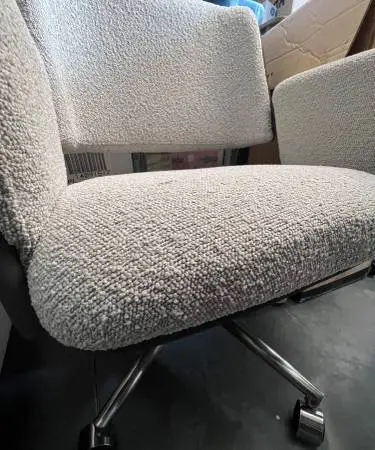 Cream, Supportive Desk Chair