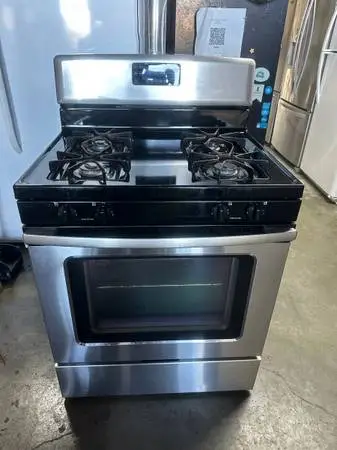 Whirlpool Stainless Steel 30” GAS Stove