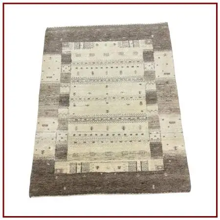 3ft 2in × 4ft 3in Kashkuli Gabbeh Wool Area Rug