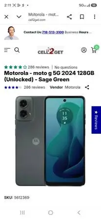 Moto g 2024 phone