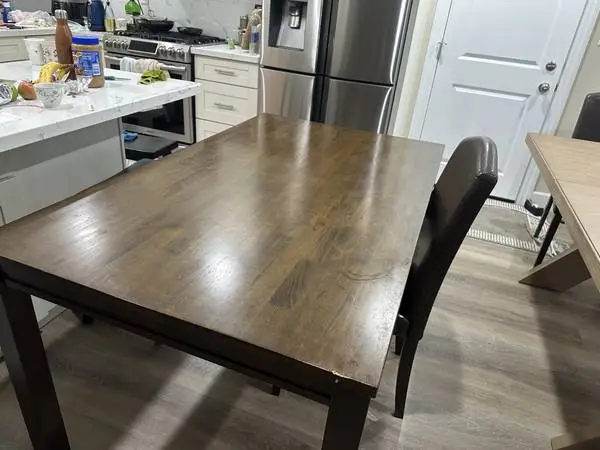 Dinning table with 6 chairs