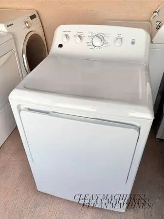 GE Gas Dryer CLEAN MACHINES!