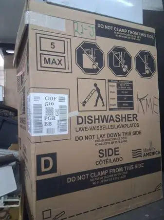 Brand new GE 24 in built in black dish washer