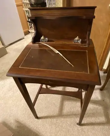 Vintage writing desk