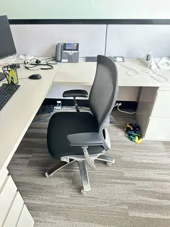 Knoll Task Chairs -Black (see below for adjustments)