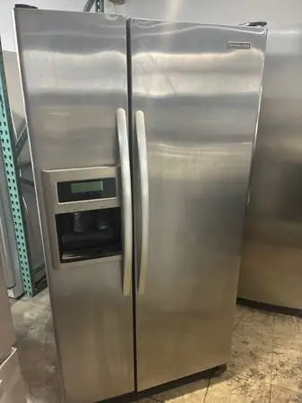 Kitchen Aid Stainless Steel Side by Side Refrigerator