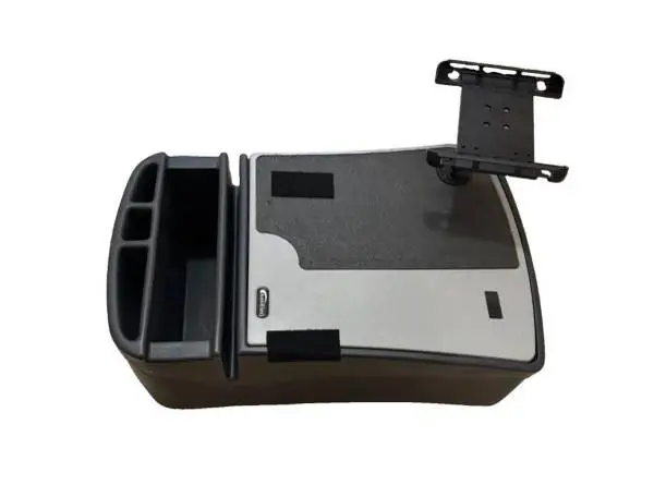 AutoExec GripMaster Vehicle Laptop Desk Mobile Workstation w/ RAM Tablet Mount