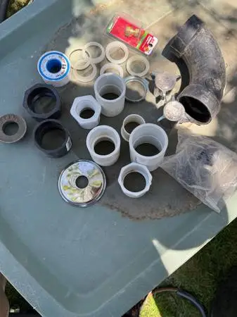 PVC and other Plumbing materials - Will Separate - Good size lot