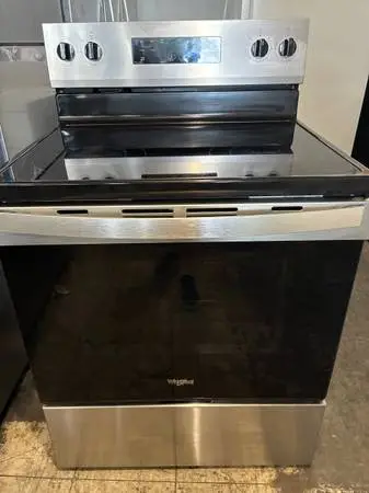Whirlpool Stainless Steel 30” Electric 240 Volts Stove