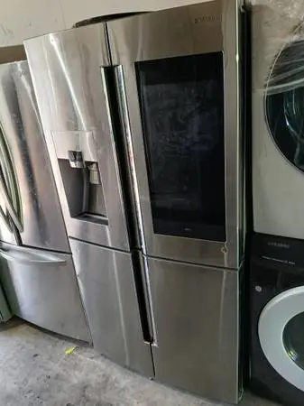 Samsung family hub 4 door counter depth refrigerator