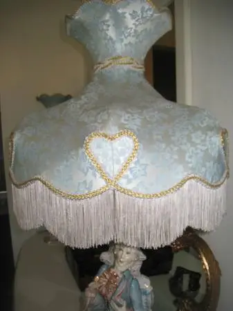 Capodimonte vintage table lamps