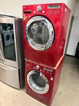 Lg washer and dryer gas set