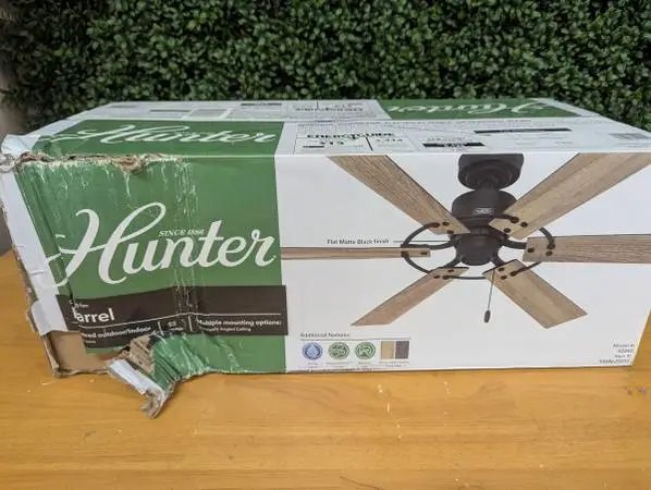 52 in indoor outdoor ceiling fan 🆕
