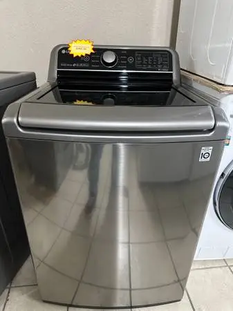LG WT7300CV washer Energy Star, HE (SILVER) LIKE NEW W/ WARRANTY!!