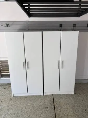 Madesa Wardrobe / Storage Cabinets - White