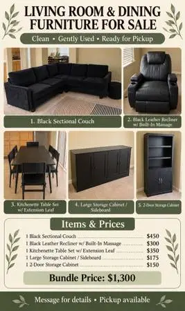 MOVING SALE - MAKE AN OFFER