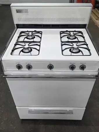 Vintage gas oven range