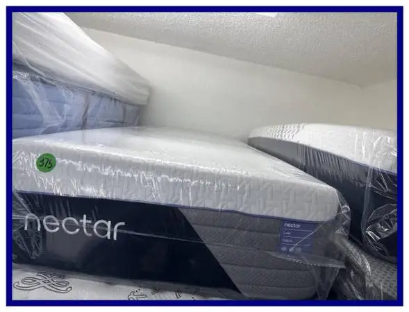 TWIN XL NECTAR LUXE HYBRID MATTRESS & BOX SPRING BED SET