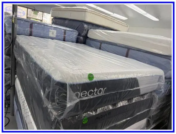 QUEEN SIZE NECTAR CLASSIC HYBRID MATTRESS & BOX SPRING BED SET