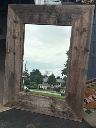Large Barn wood mirror