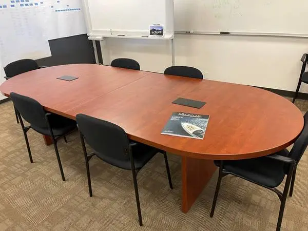 *9 Colors New 10ft Racetrack Shaped Conference Tables w/Power Mod opt