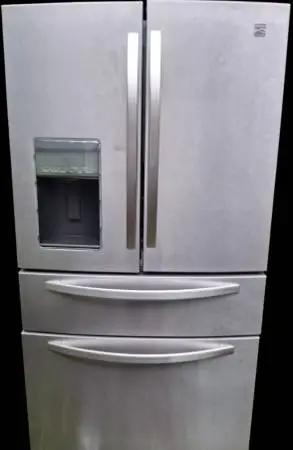 4Door Stainless Steel Kenmore Refrigerator