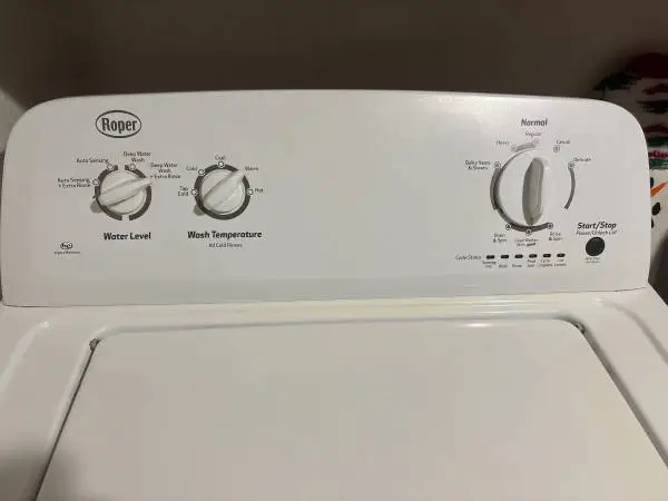 Roper washer