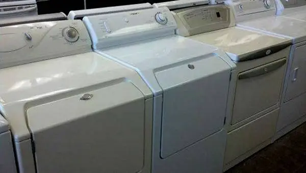 Large capacity gas & electric dryer units