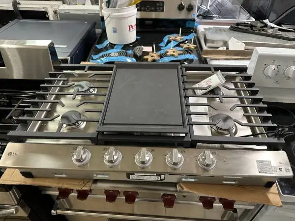 LG THINQ 36 CBGJ3627S Stainless Steel Gas Cook-top NEW W/ WARRANTY!!
