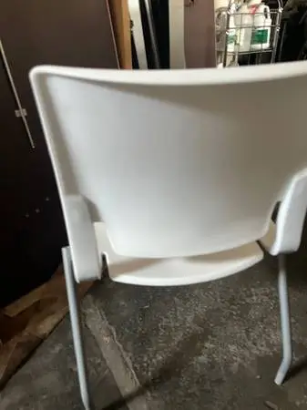 Flexible Stacking Chairs By Rio Series--White