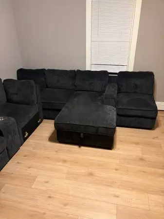 Blue Sectional for sale