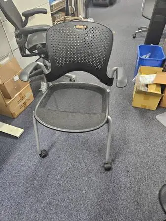 Herman Miller Caper guest chairs